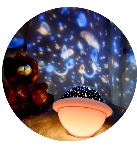 Starry Sky UFO Projection Lamp