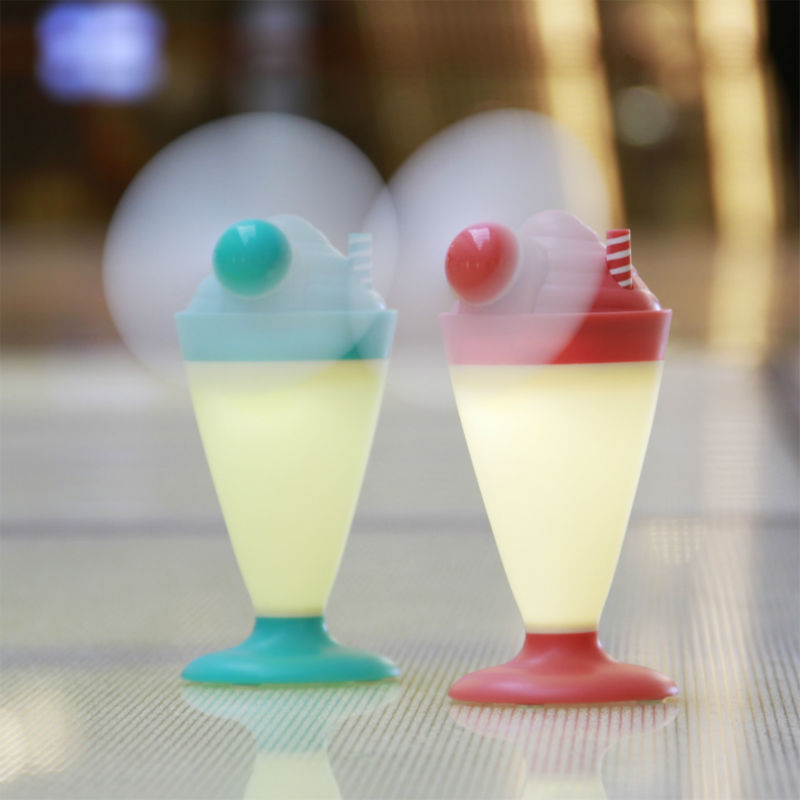Ice cream led fan