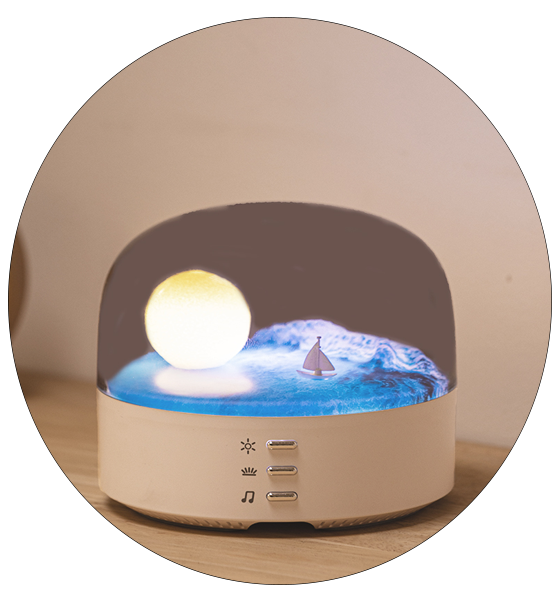 Moon Landscape Lamp