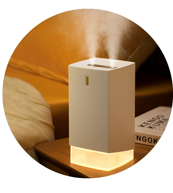 Colorful 800ml Mini Portable Led Night Light Ultrasonic Mute Home Office Air Humidifier USB Mist Maker Humidifiers