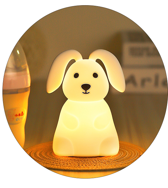 Bunny Silicone Night Light (Rechargeable)