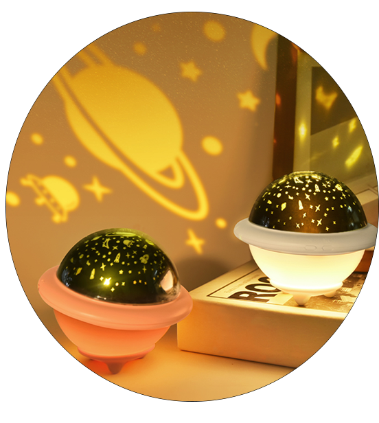 Mini UFO Projection Lamp(Rechargeable)