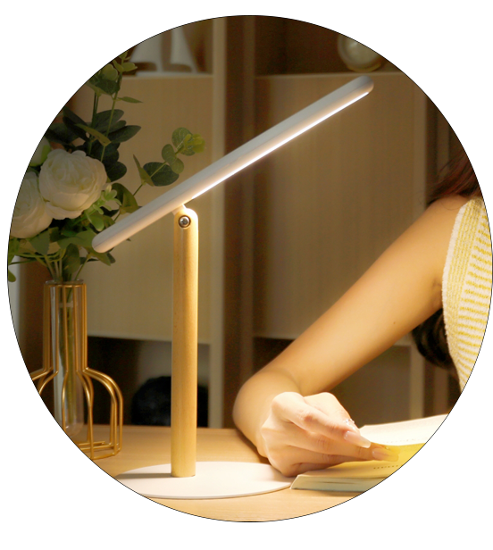 Simple Detachable Desk& Wall Lamp (USB Rechargeable)