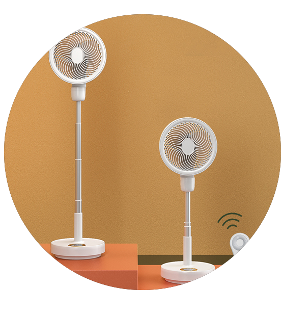 New Design Remote Control Portable USB Standing Rechargeable Electric Stand Fan With Remote