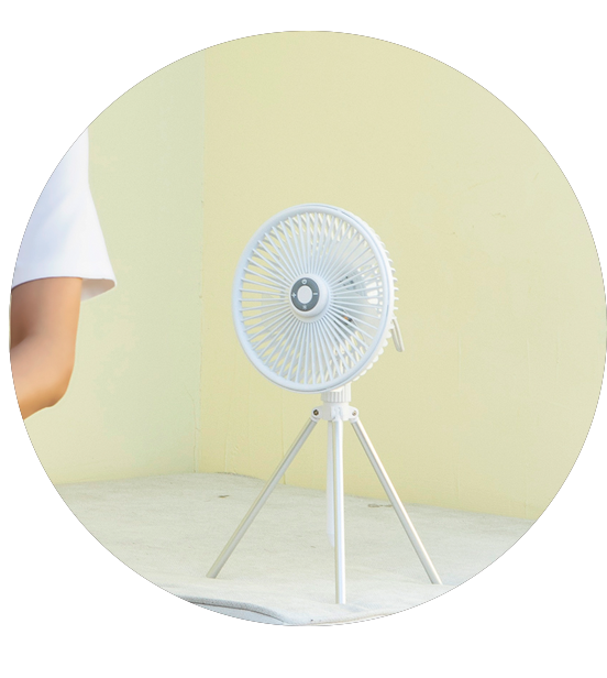 Ultra-thin Tripod Fan