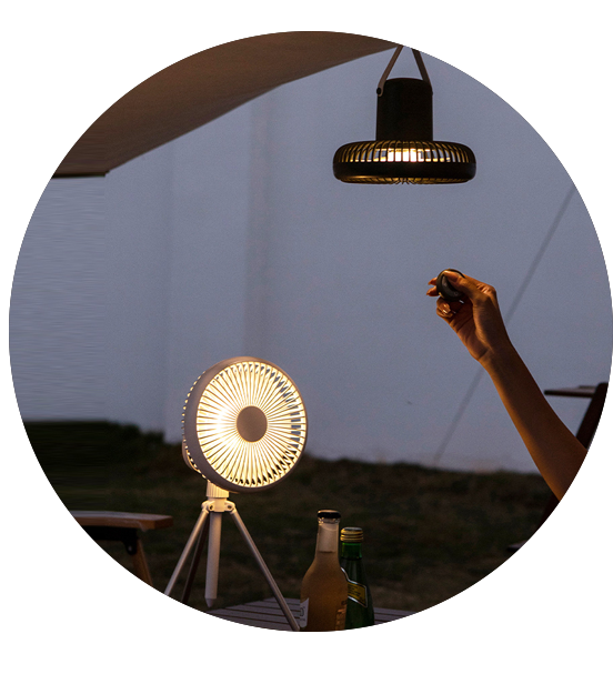 Flexible Tripod Fan