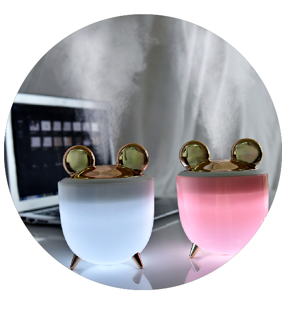 Vaporizer Lovely electronic mini usb ultrasonic air fogger maker mist humidifier