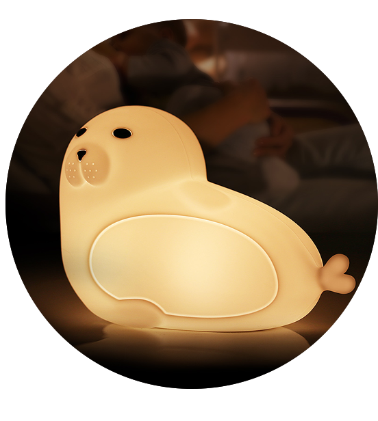 Cute night light changing color room decor kids night light for kids room